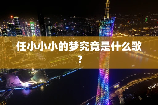任小小小的梦究竟是什么歌？