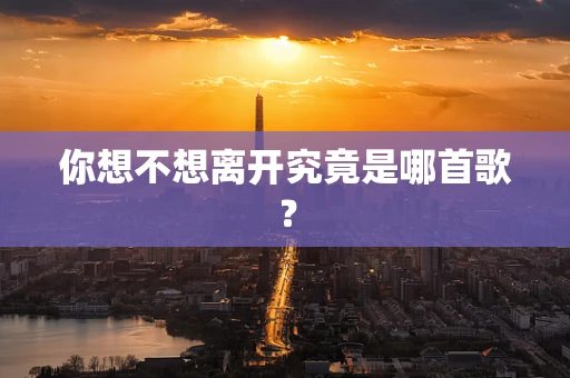 你想不想离开究竟是哪首歌？