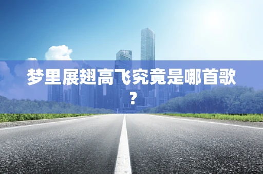 梦里展翅高飞究竟是哪首歌？
