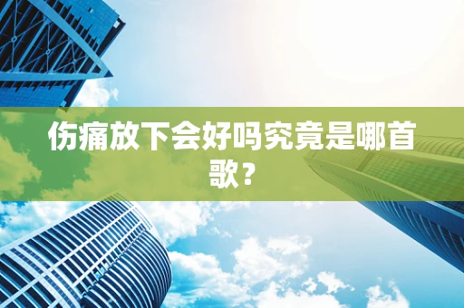 伤痛放下会好吗究竟是哪首歌？