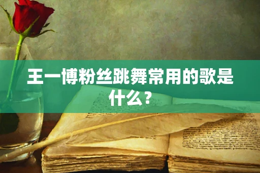 王一博粉丝跳舞常用的歌是什么？