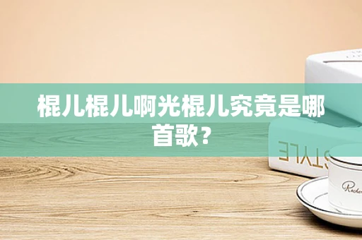 棍儿棍儿啊光棍儿究竟是哪首歌？