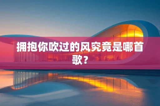 拥抱你吹过的风究竟是哪首歌？