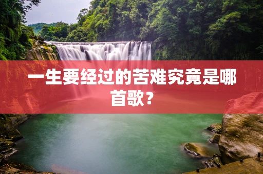 一生要经过的苦难究竟是哪首歌？