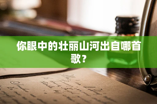 你眼中的壮丽山河出自哪首歌？
