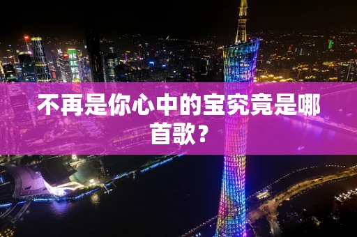 不再是你心中的宝究竟是哪首歌？