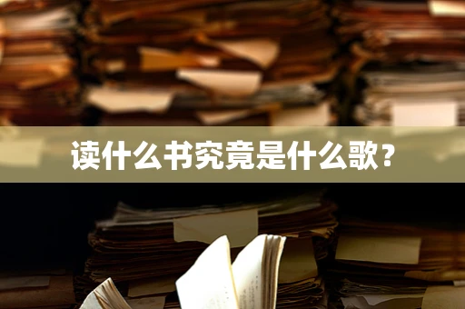读什么书究竟是什么歌？