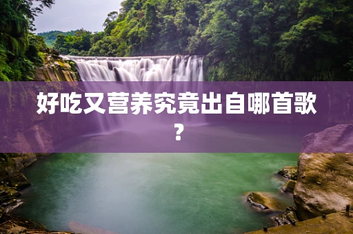 好吃又营养究竟出自哪首歌？