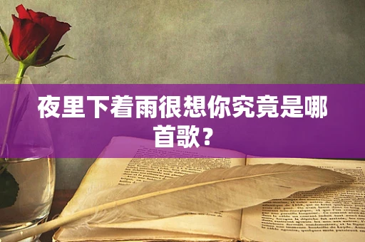 夜里下着雨很想你究竟是哪首歌？