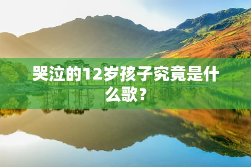 哭泣的12岁孩子究竟是什么歌？