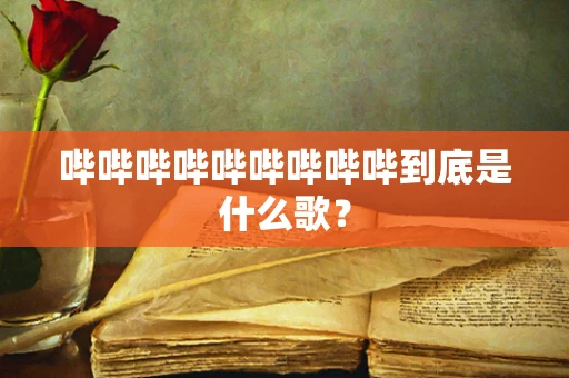 哔哔哔哔哔哔哔哔哔到底是什么歌？