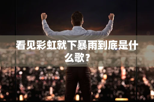 看见彩虹就下暴雨到底是什么歌？