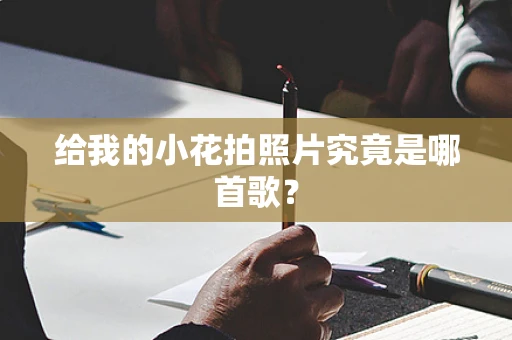 给我的小花拍照片究竟是哪首歌？
