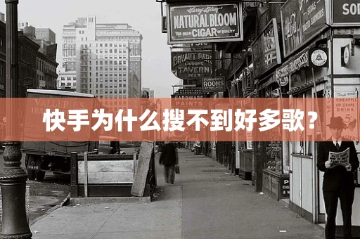 快手为什么搜不到好多歌？