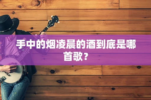 手中的烟凌晨的酒到底是哪首歌？
