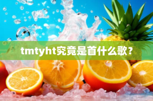 tmtyht究竟是首什么歌？