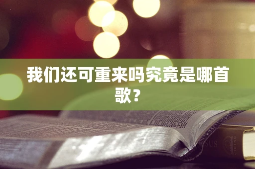 我们还可重来吗究竟是哪首歌？