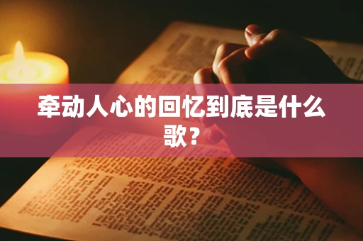 牵动人心的回忆到底是什么歌？