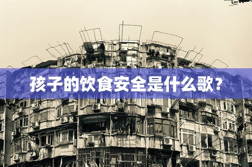孩子的饮食安全是什么歌？