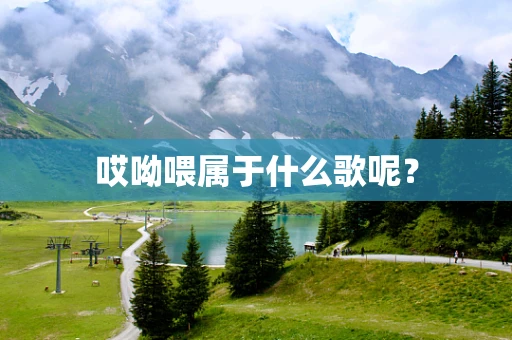 哎呦喂属于什么歌呢？