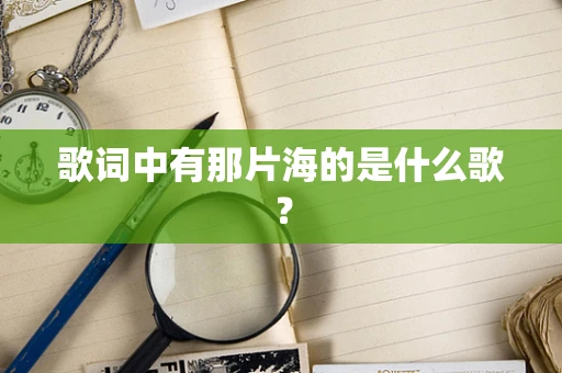 歌词中有那片海的是什么歌？