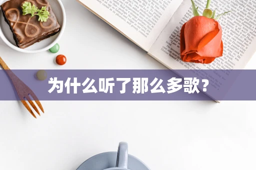 为什么听了那么多歌？