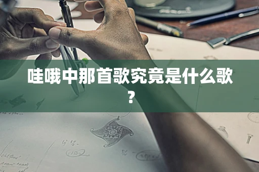 哇哦中那首歌究竟是什么歌？