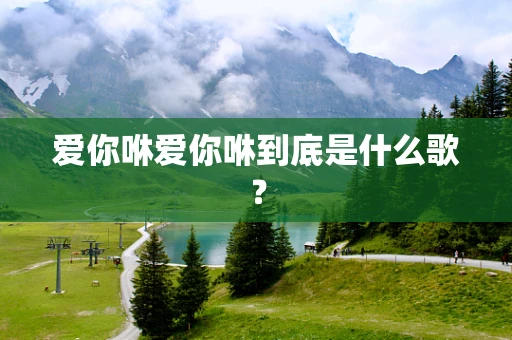 爱你咻爱你咻到底是什么歌？