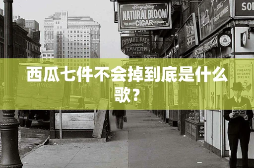 西瓜七件不会掉到底是什么歌？