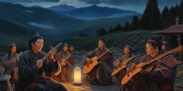 容儿唱的蒙古歌是什么？