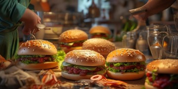 闲来没事做个汉堡出自哪首歌？