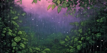 像沉默的大雨出自哪首歌？