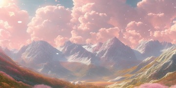 春天的高山和白云出自哪首歌？