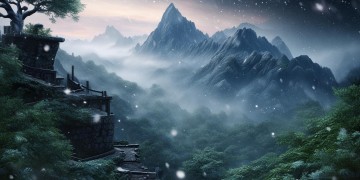 玉林山上飘着雪究竟是哪首歌？