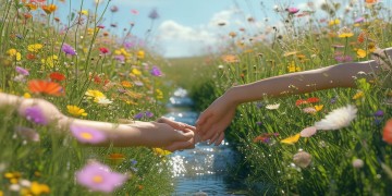 一起手牵手是哪首歌？