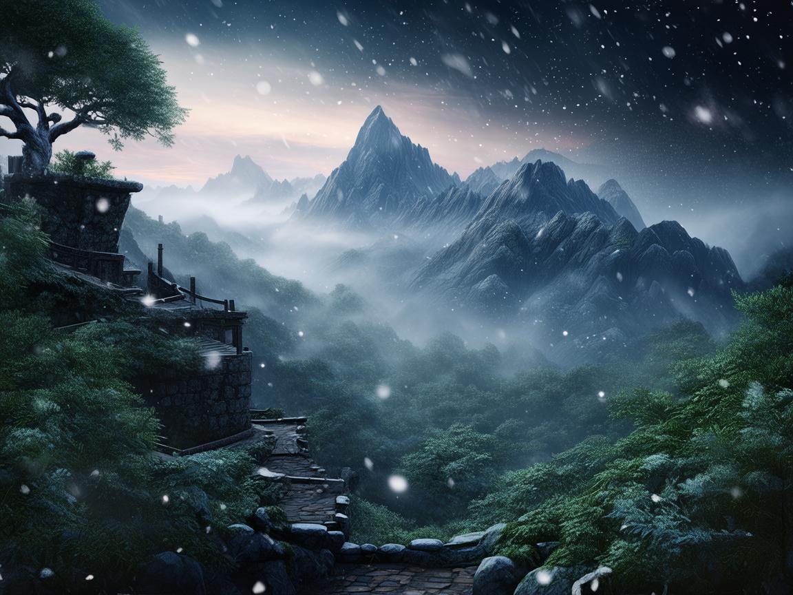 玉林山上飘着雪究竟是哪首歌？