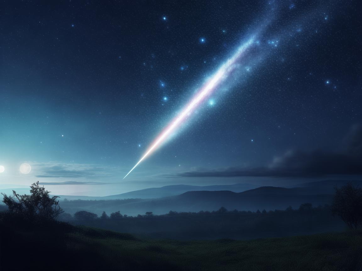 看着流星划过天边究竟是哪首歌？