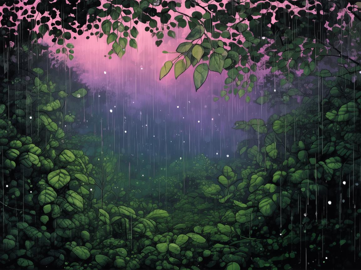 像沉默的大雨出自哪首歌？
